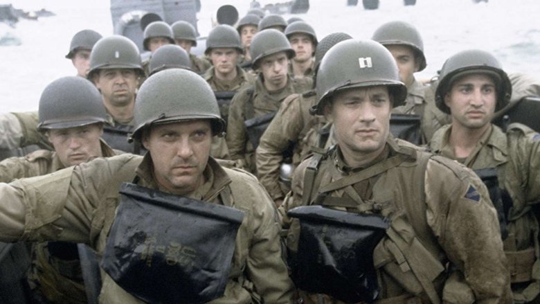 Scene from Saving Private Ryan