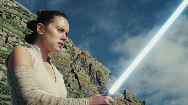 Daisy Ridley in The Last Jedi