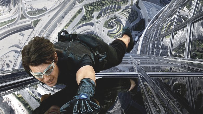 Tom Cruise in Mission Impossible