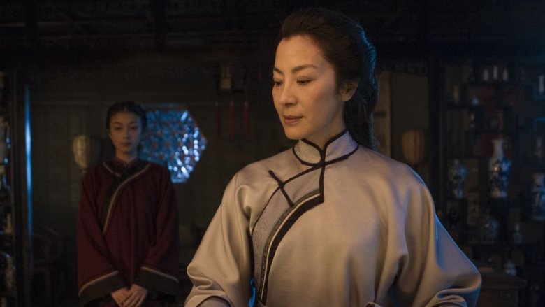 Michelle Yeoh and Natasha Liu Bordizzo in Crouching Tiger, Hidden Dragon: Sword of Destiny