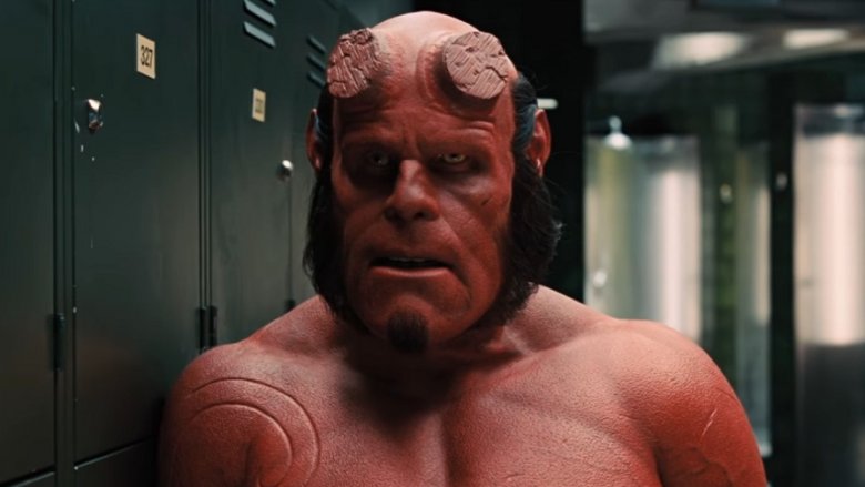 Ron Perlman as Hellboy in Hellboy 2: The Golden Army