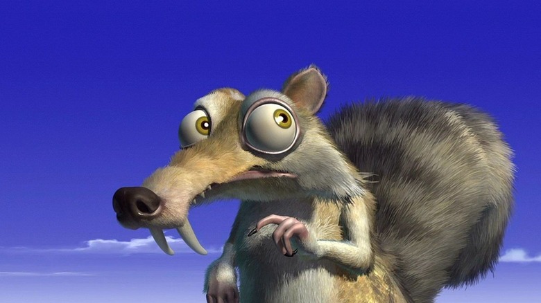 Scrat looking nervous