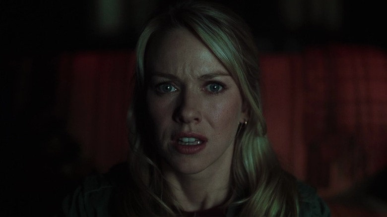 Naomi Watts scared