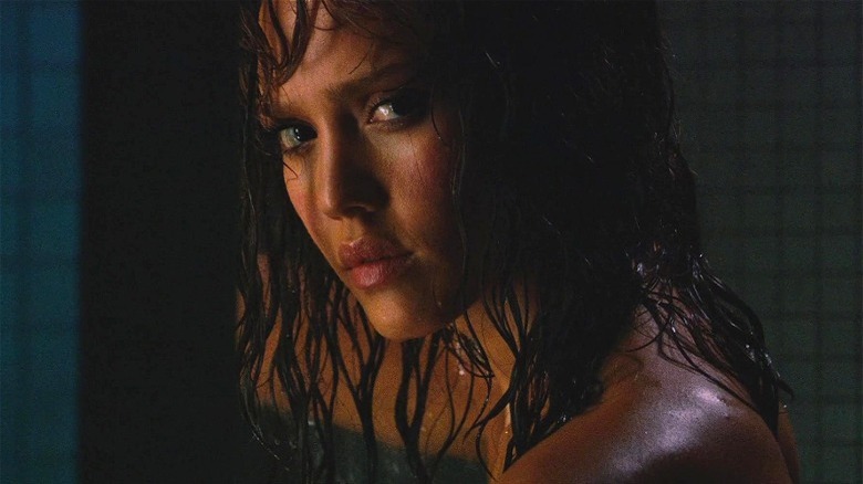 Sartana Rivera showering in Machete