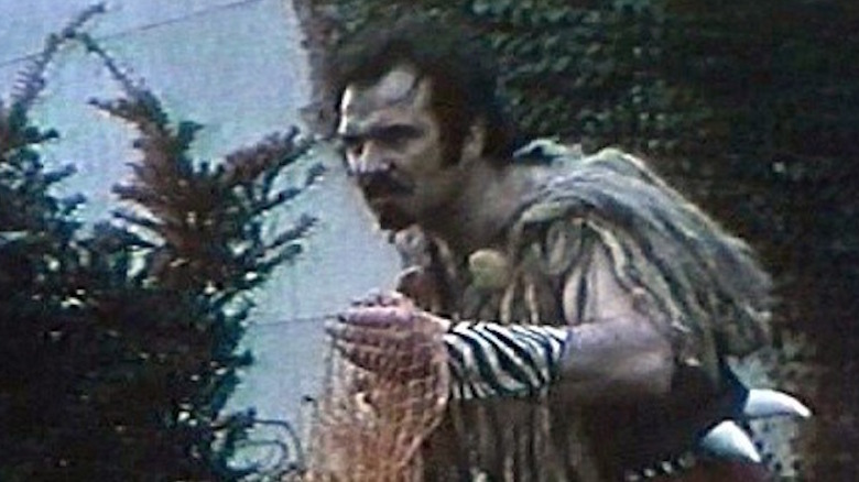 Kraven holds a net in "Spider-Man vs. Kraven the Hunter" (1974)