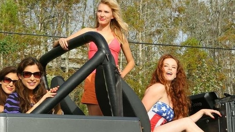 Girls in a truck in "Spring Break '83" (2010)