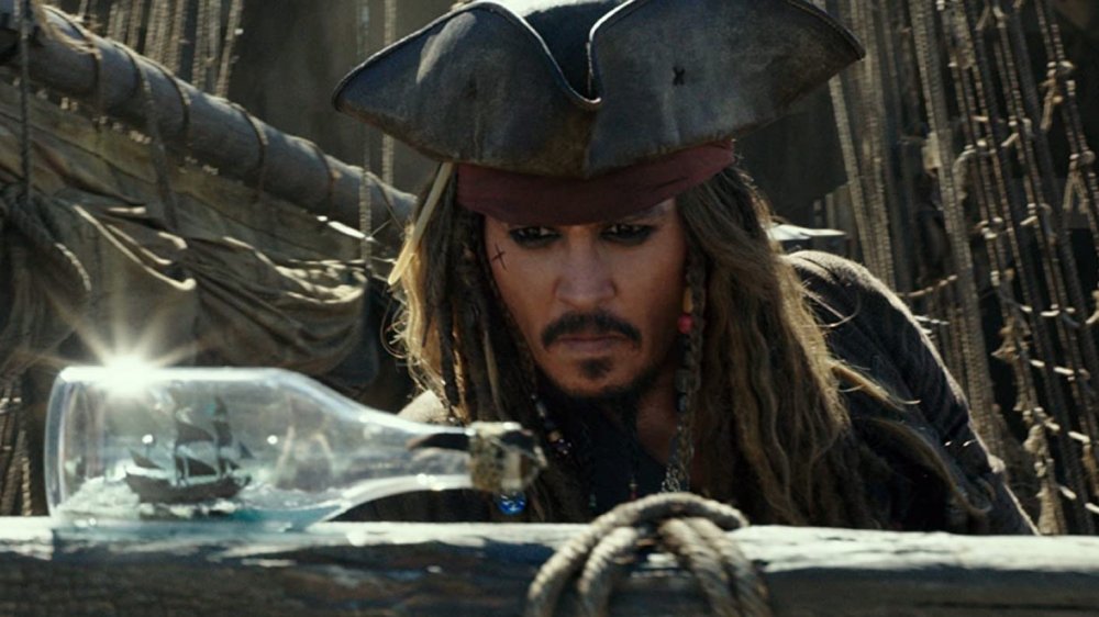 Jack Sparrow in Pirates of the Caribbean: Dead Men Tell No Tales