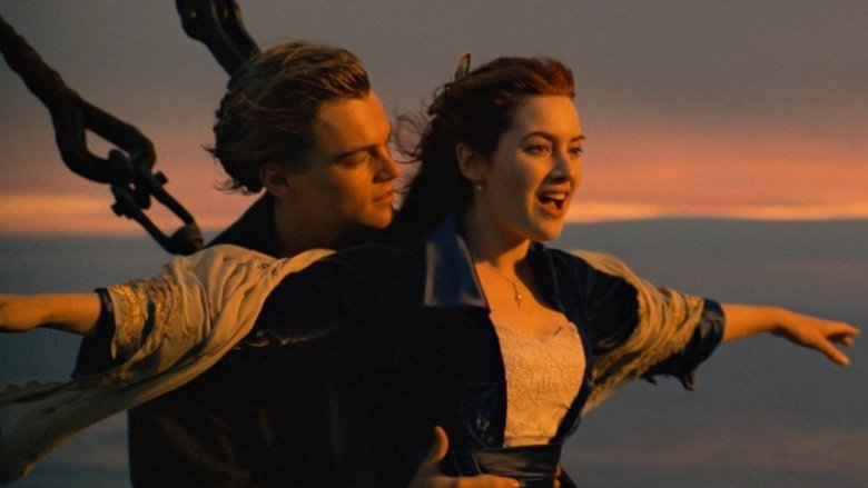 Leonardo DiCaprio and Kate Winslet in Titanic