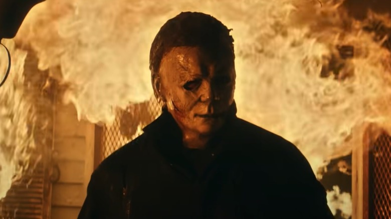 Michael Myers wearing his mask