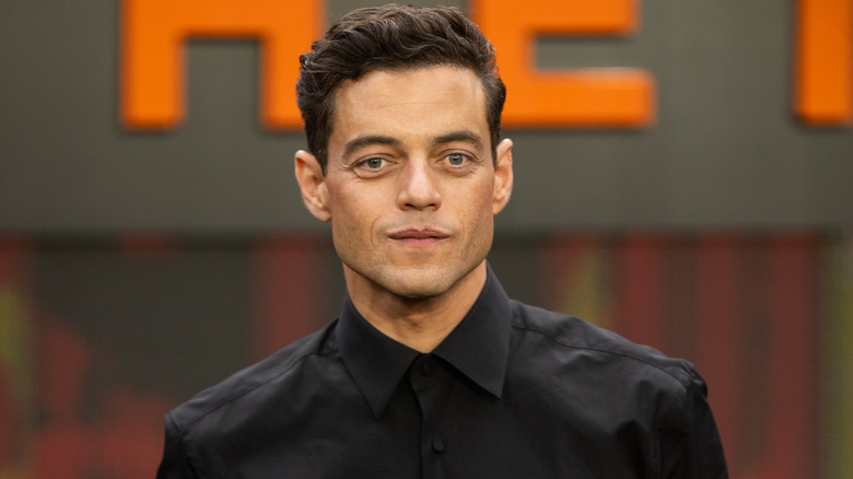 Rami Malek on the red carpet