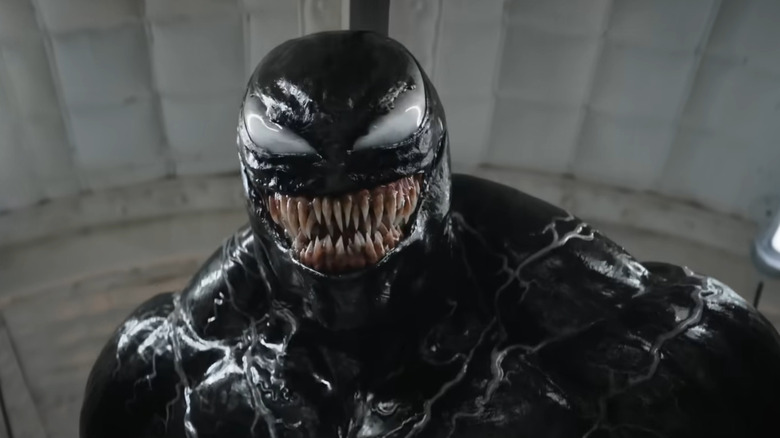 Venom smiling