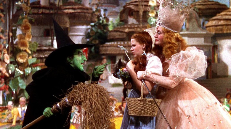 Wicked Witch with Dorothy and Glinda