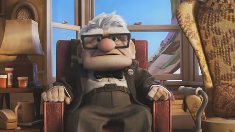 Carl Fredricksen in chair