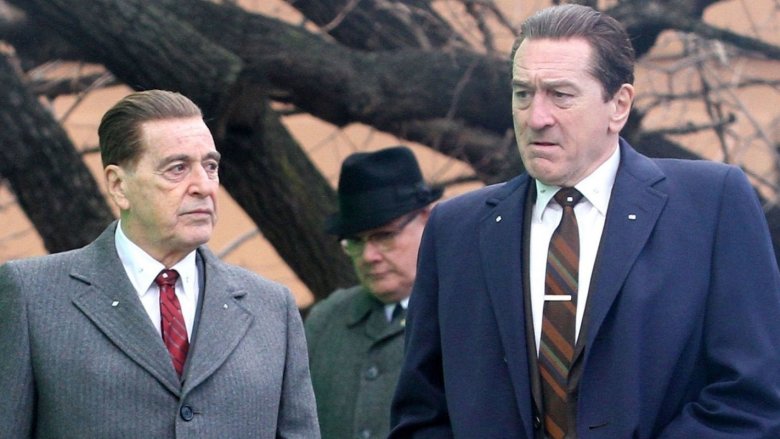 Al Pacino and Robert De Niro in The Irishman