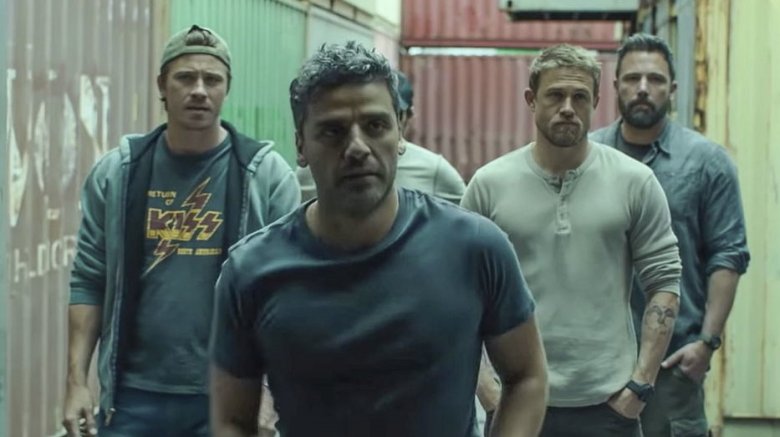 The cast of Triple Frontier