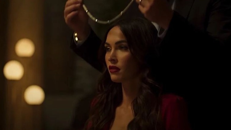 Megan Fox with necklace