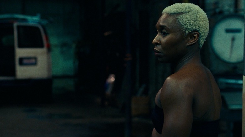 Cynthia Erivo looking