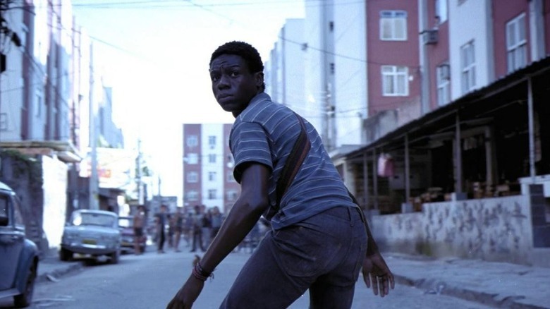 City of God's Rocket looks over his shoulder