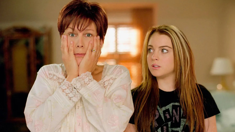 Tess and Anna Coleman switch bodies in Freaky Friday (2003)