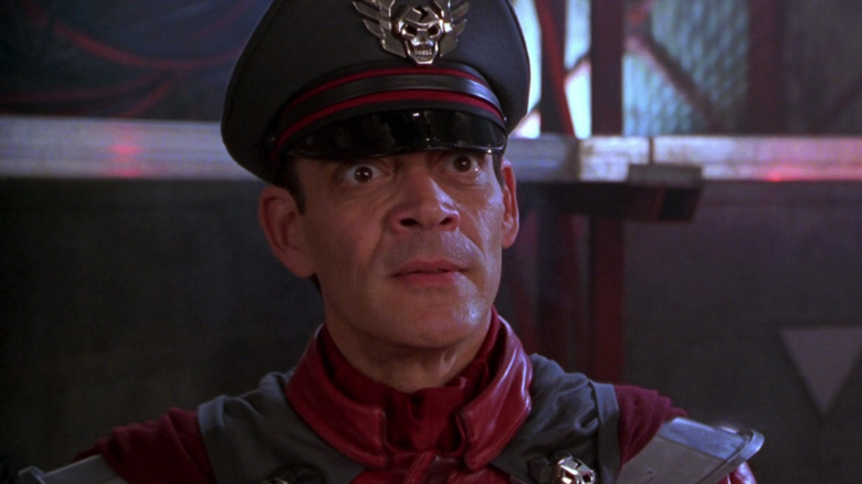 Street Fighter's M. Bison looking shocked