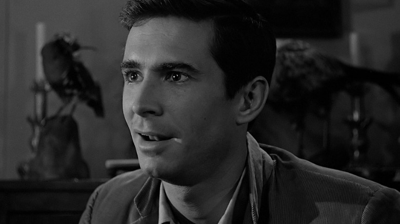 Norman Bates smiling