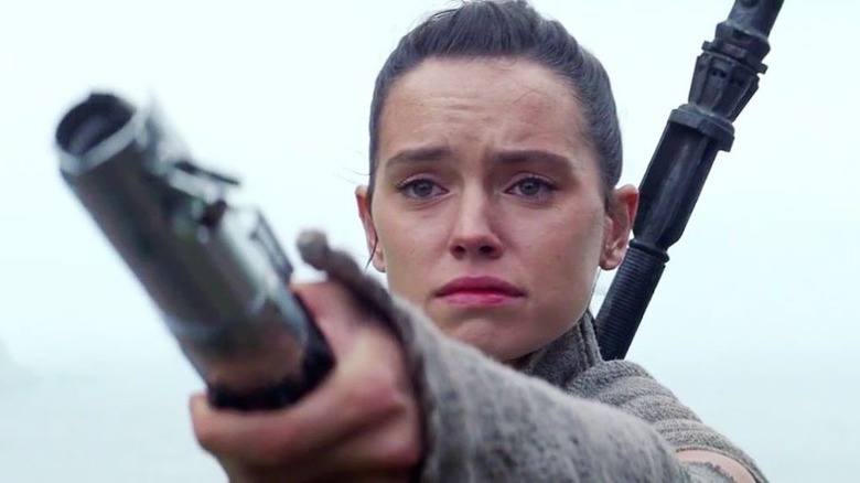 Daisy Ridley in Star Wars: The Force Awakens