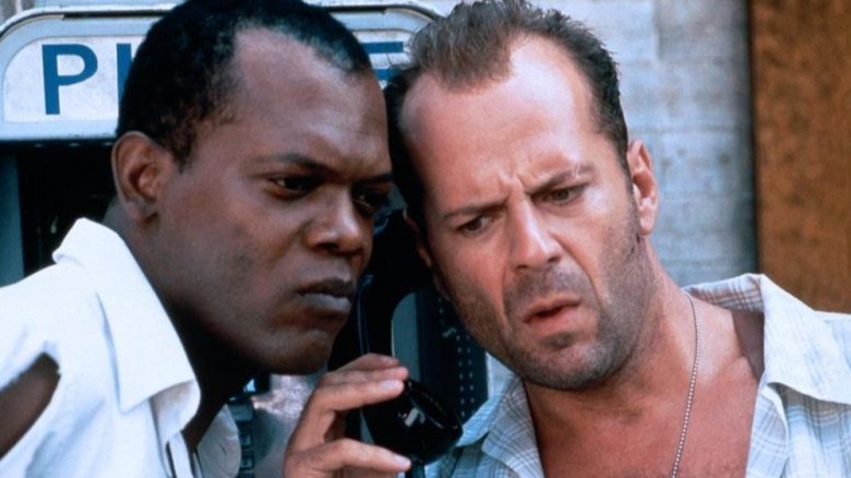 McClane and Zeus Carver on phone