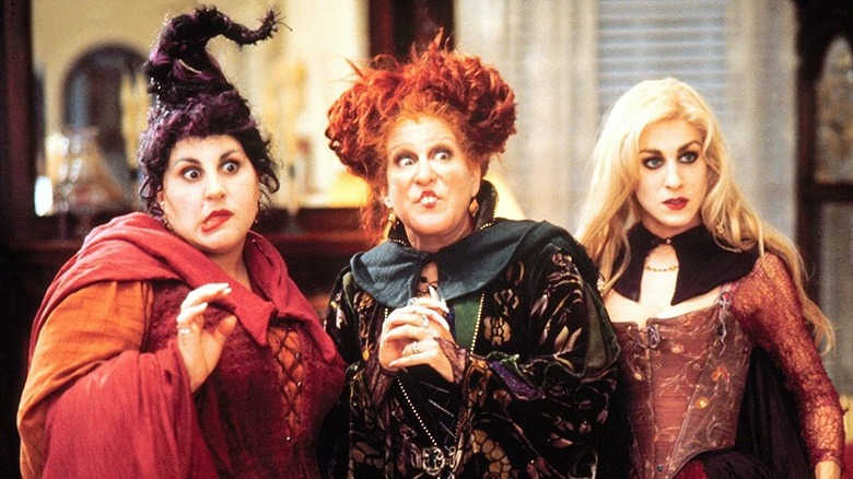 The Sanderson Sisters plotting