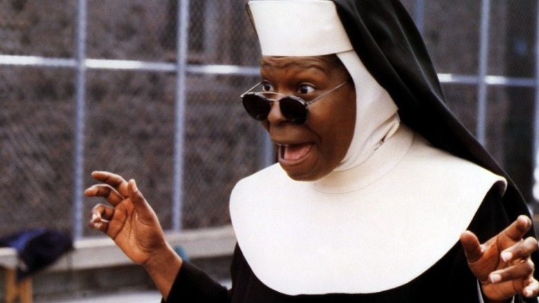 Sister Mary Clarence shouting out