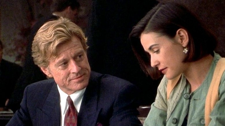 Robert Redford and Demi Moore