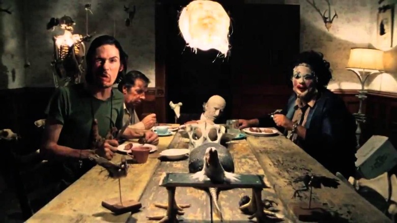 Leatherface with his family