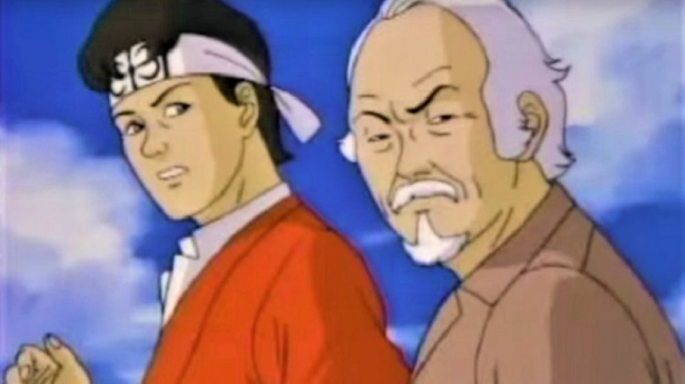Daniel and Mr. Miyagi, The Karate Kid animated series, Mr. Miyagi
