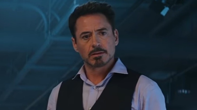 Tony Stark looking incredulous