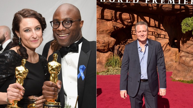 Adele Romanski, Barry Jenkins, Jeff Nathanson collage