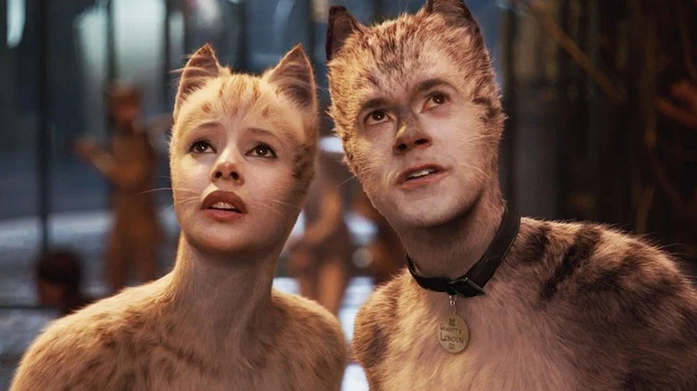 Two of the principal felines from Cats (2019)