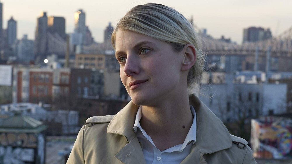 Melanie Laurent on rooftop