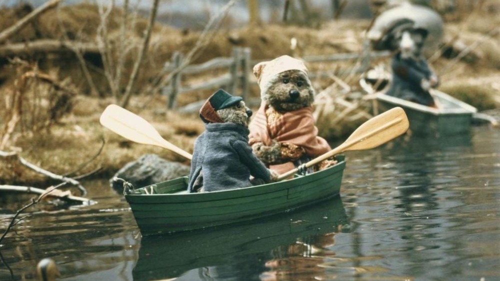 Emmet Otter and Ma in boat