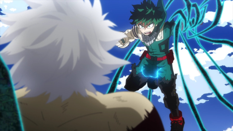 Deku fights Shigaraki