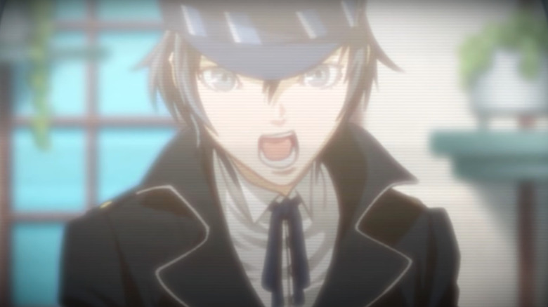 Naoto Shirogane shouting on TV