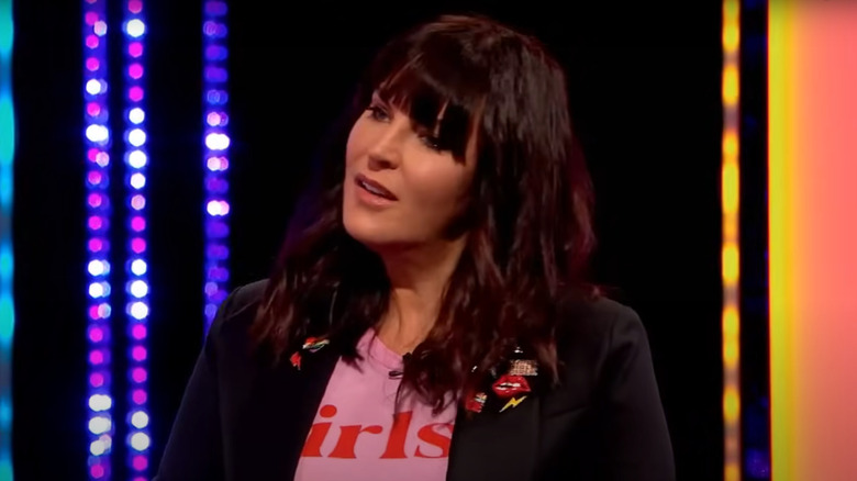 Anna Richardson listens attentively