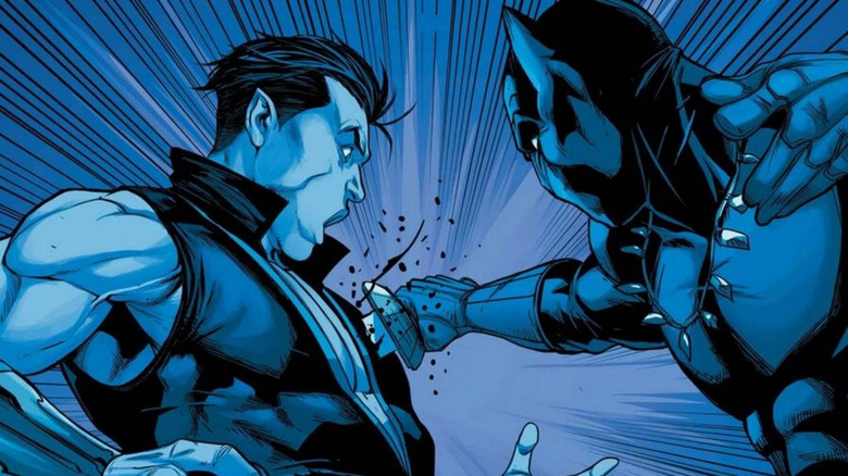 Black Panther stabbing Namor