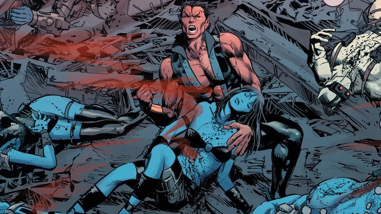 Namor mourning dead Atlanteans