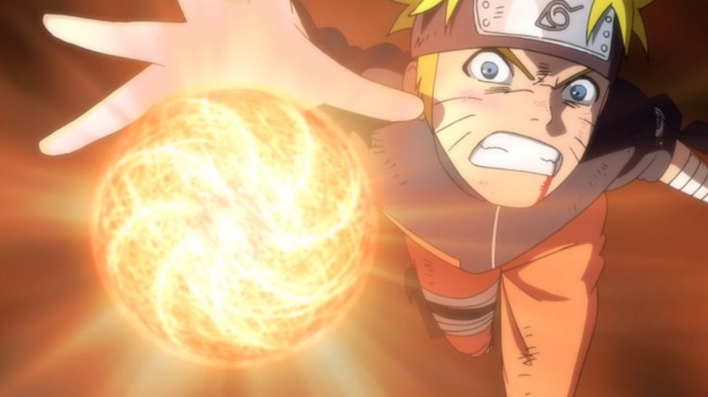 Naruto unleashing his Rasengan, Naruto Shippūden the Movie: Bonds