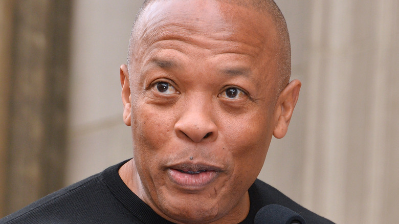 Dr. Dre smiling