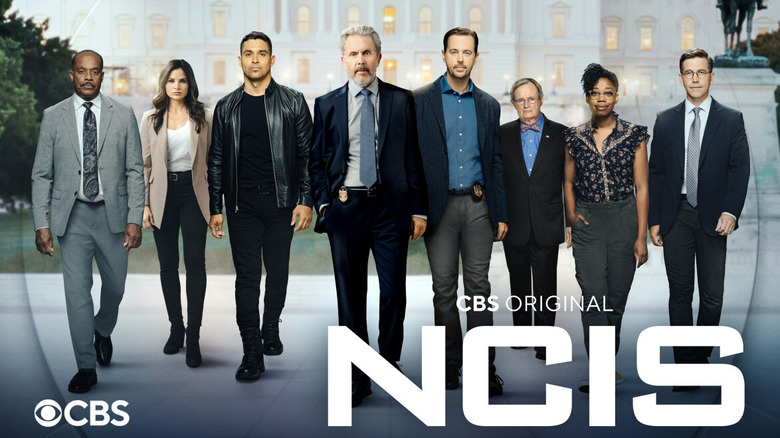 NCIS Season 20 cast posing on promo