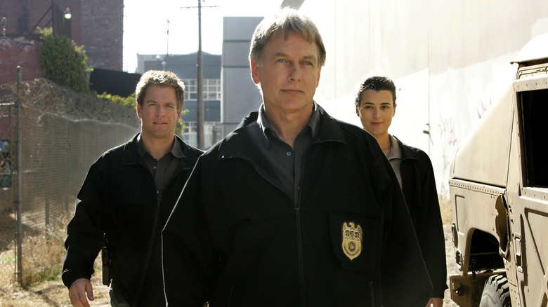 Mark Harmon playing Agent Gibbs in NCIS