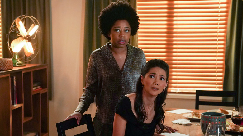 Diona Reasonover and Lilan Bowden on NCIS