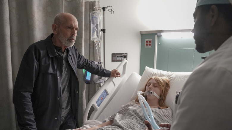 Emily and Tobias in the hospital 