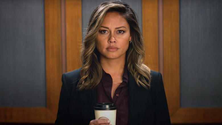 Vanessa Lachey in an elevator