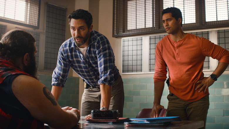 Robby Ramos, Noah Mills, and Alex Tarrant on NCIS: Hawai'i